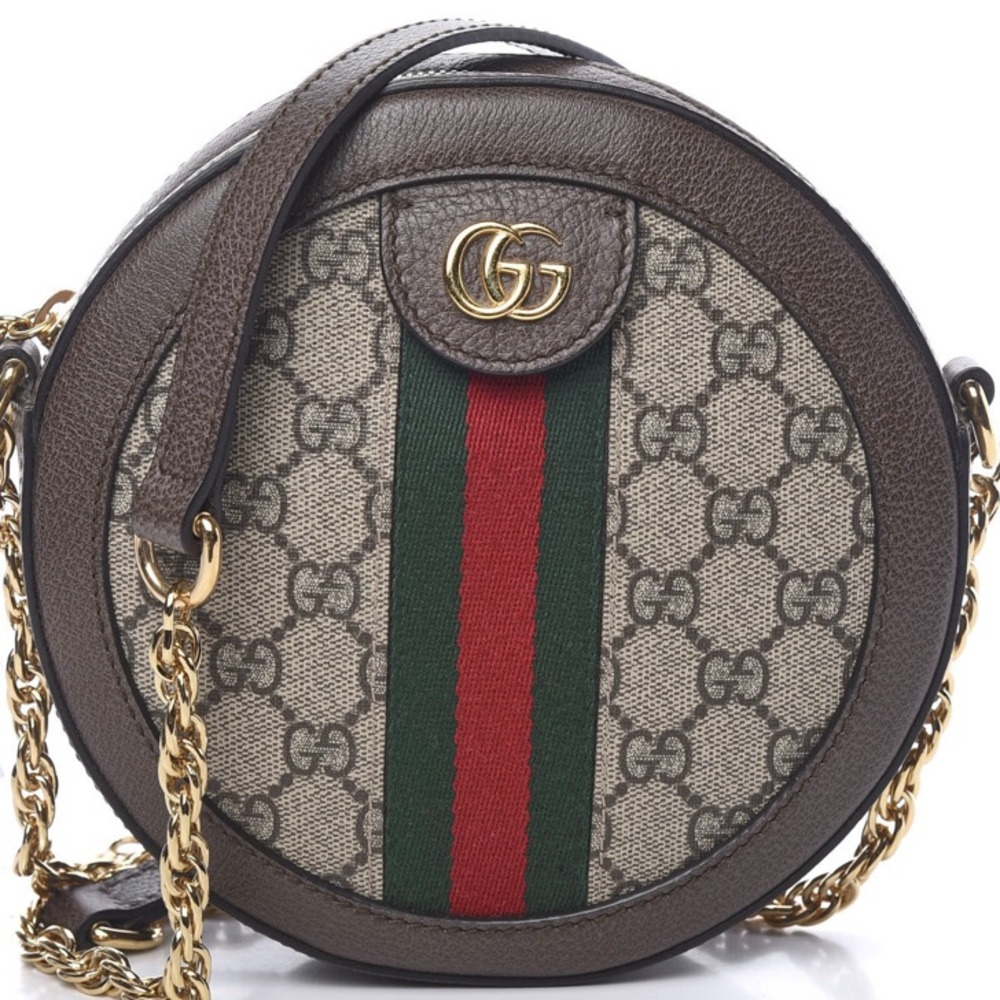 ‼️ SOLD on FB ‼️Gucci GG round circle bag purse